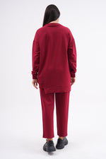 SCL Balmain Tracksuit Burgundy