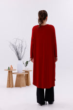 AFL 1740A Long Tunic Red