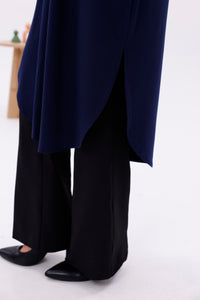 AFL Cotton Long Tunic Navy Blue