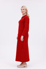 JMN New Cotton Dress Red