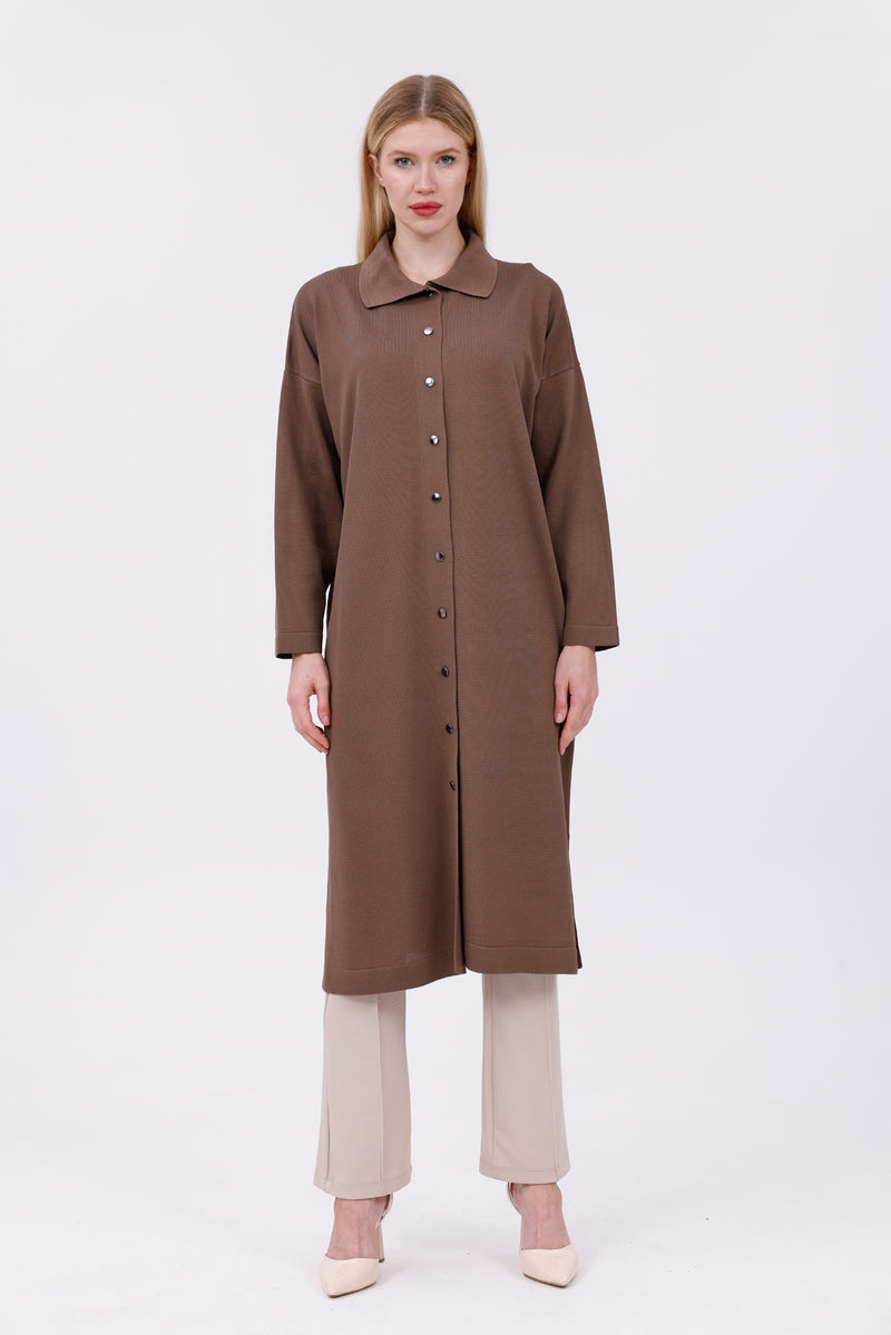 ZZ Birgen Knitted Winter Tunic Mink