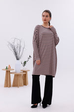 AFL Striped Tunic Mink