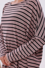 AFL Striped Tunic Mink