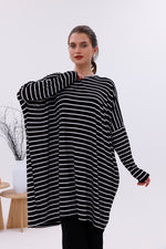 AFL Striped Tunic Black
