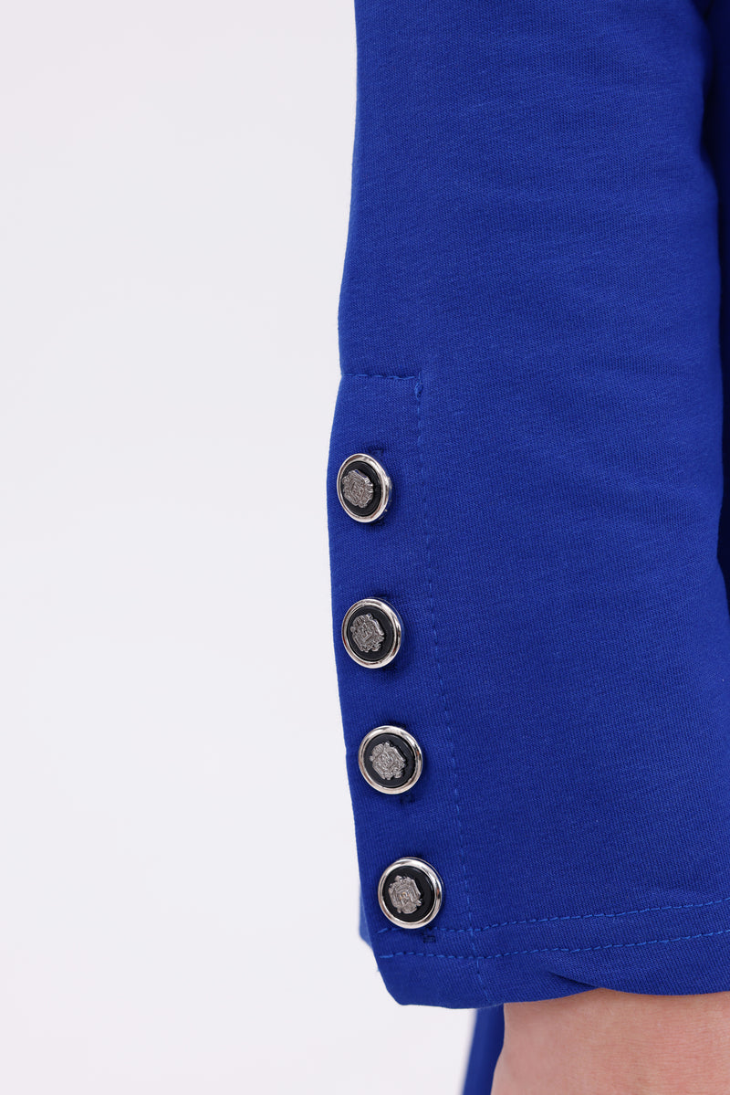 JMN Cotton Dress Sax Blue