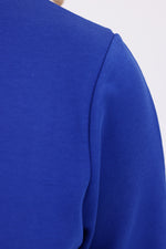 JMN Cotton Dress Sax Blue
