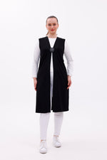 AHK One Button Vest Black