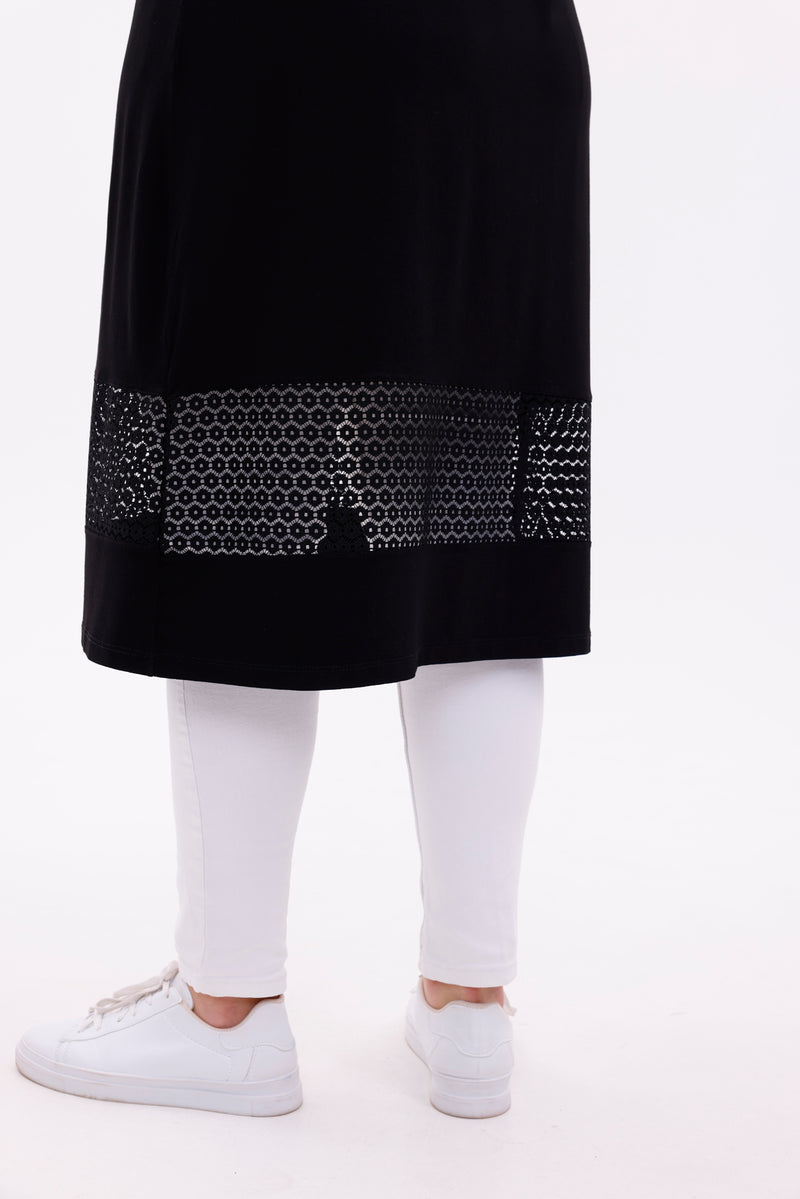 AHK Mother's Cotton Cardigan Black