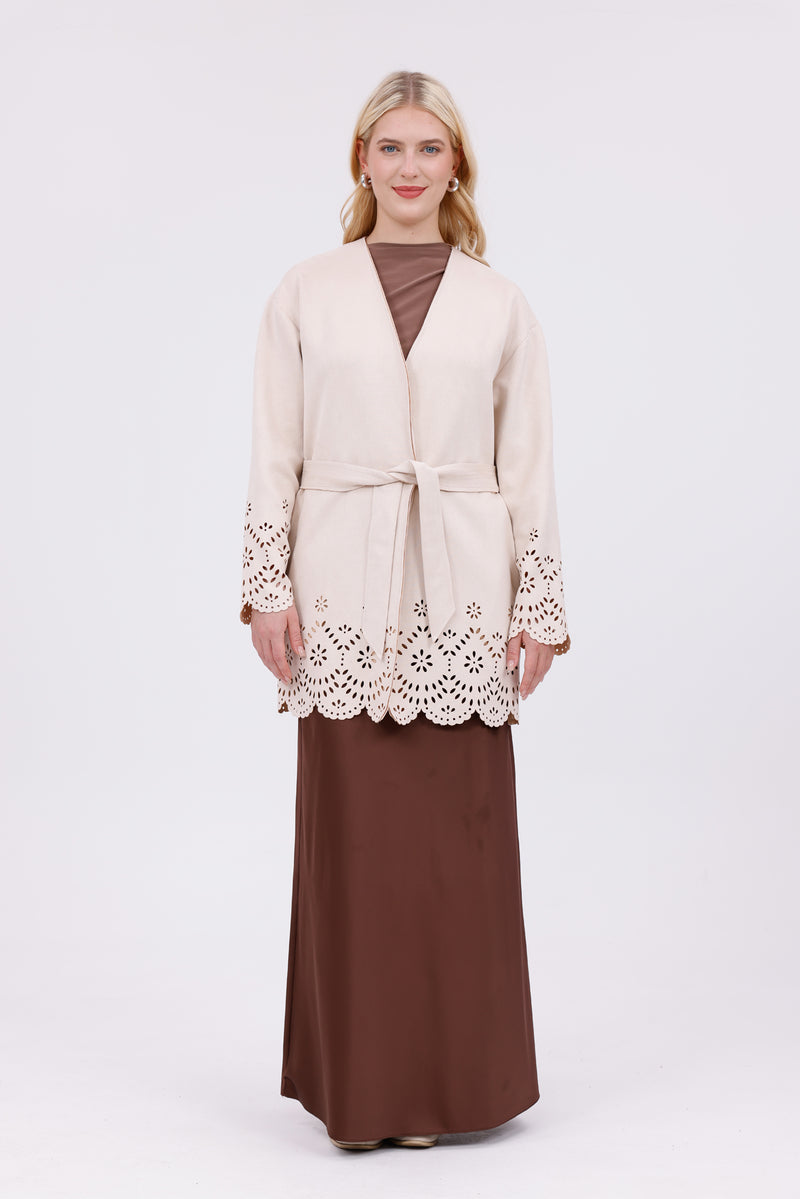 AYZ Jade Nubuck Jacket Stone
