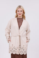 AYZ Jade Nubuck Jacket Stone