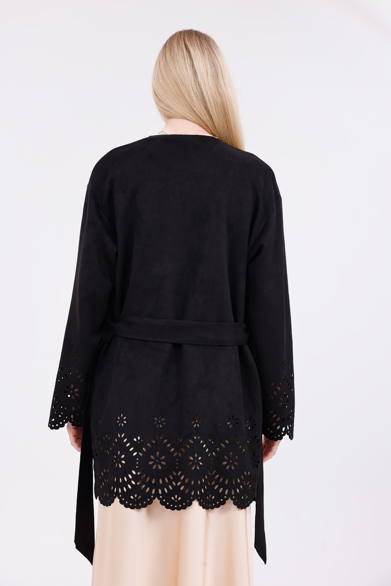 AYZ Jade Nubuck Jacket Black