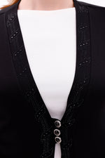 DT Grandma Cardigan Black