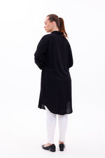 ENS Lemon Cotton Shirt Black