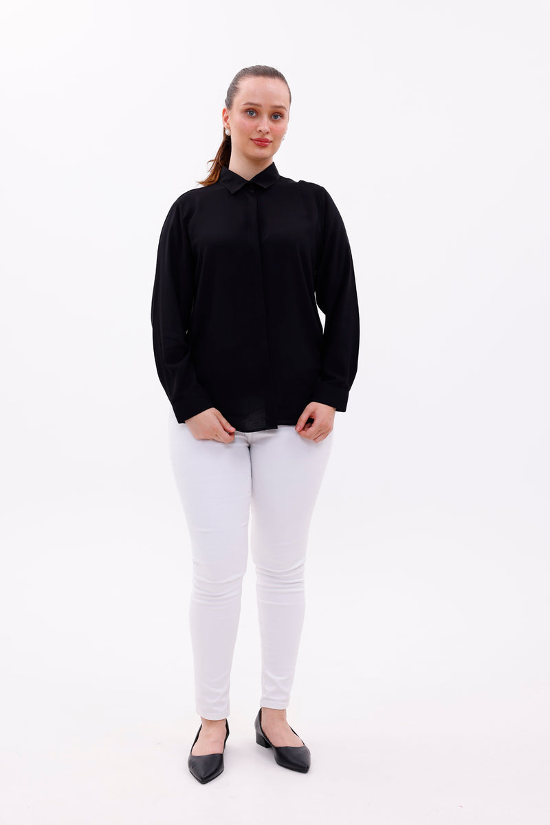ENS Viscose Shirt Black