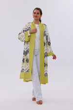IKL Lina Cardigan Oil Green