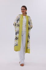 IKL Lina Cardigan Oil Green