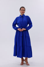 AFL Melonia Dress Sax Blue