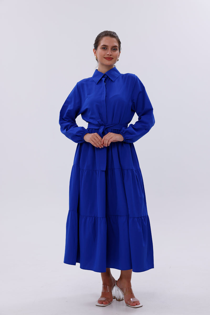 AFL Melonia Dress Sax Blue