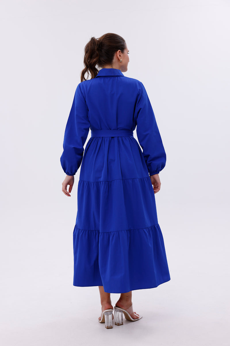AFL Melonia Dress Sax Blue