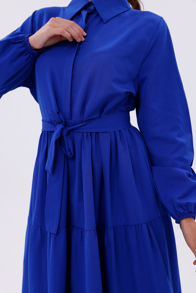 AFL Melonia Dress Sax Blue