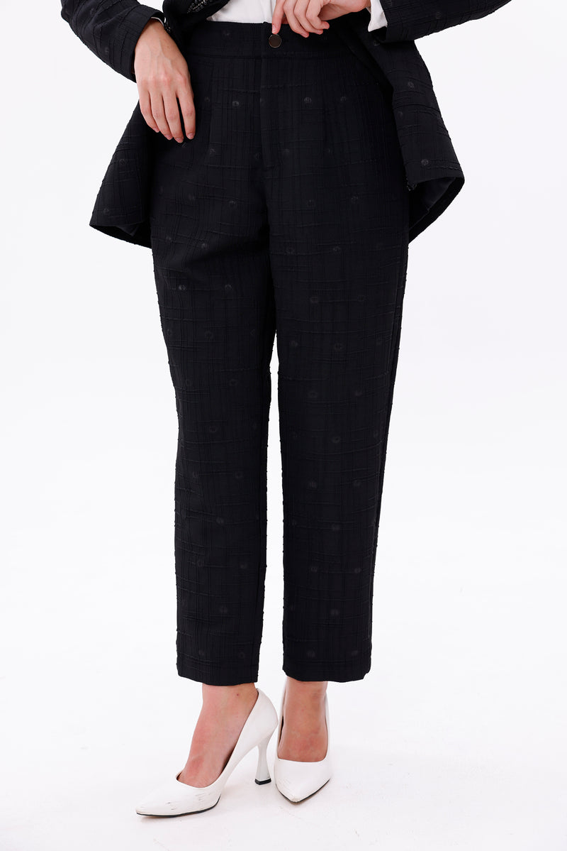 MY3 Pearl Jacquard Set Black