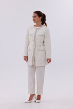 MY3 Pearl Jacquard Set Ecru