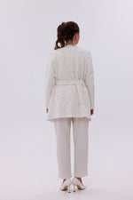 MY3 Pearl Jacquard Set Ecru