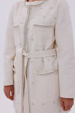 MY3 Pearl Jacquard Set Ecru