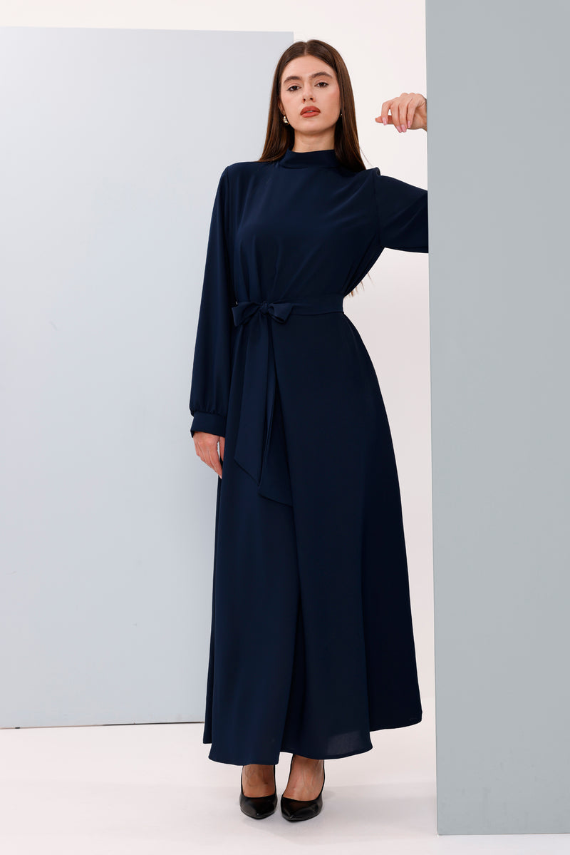 ETC Raelyn Dress Navy Blue