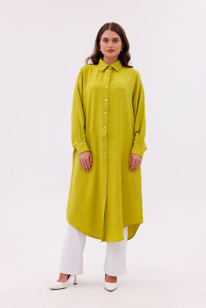 AFL Daisy Long Shirt Oil Green