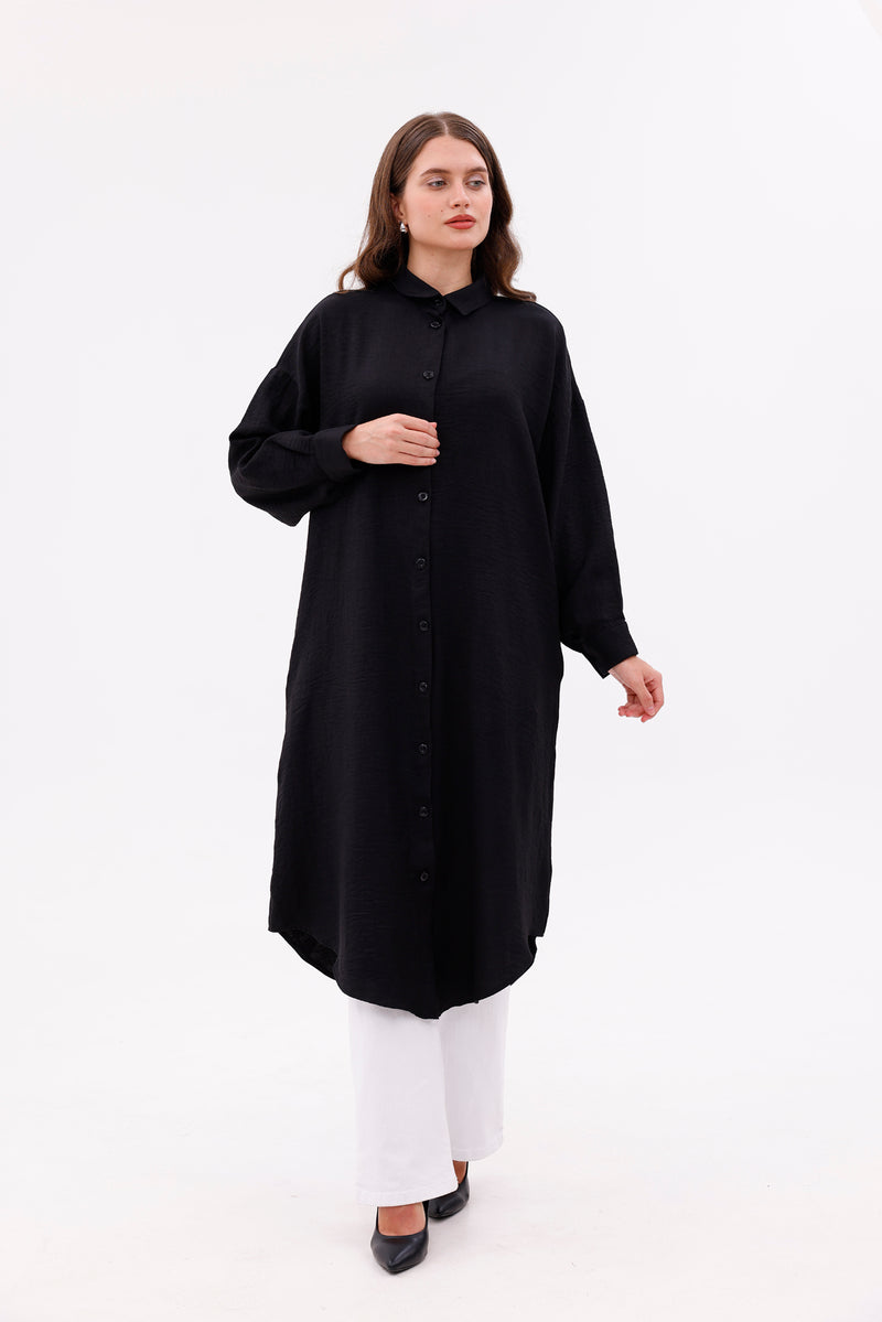 AFL Daisy Long Shirt Black