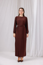 AFL Verony Dress Brown