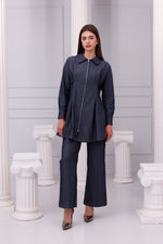 PYT Sevi Denim Set Dark Blue