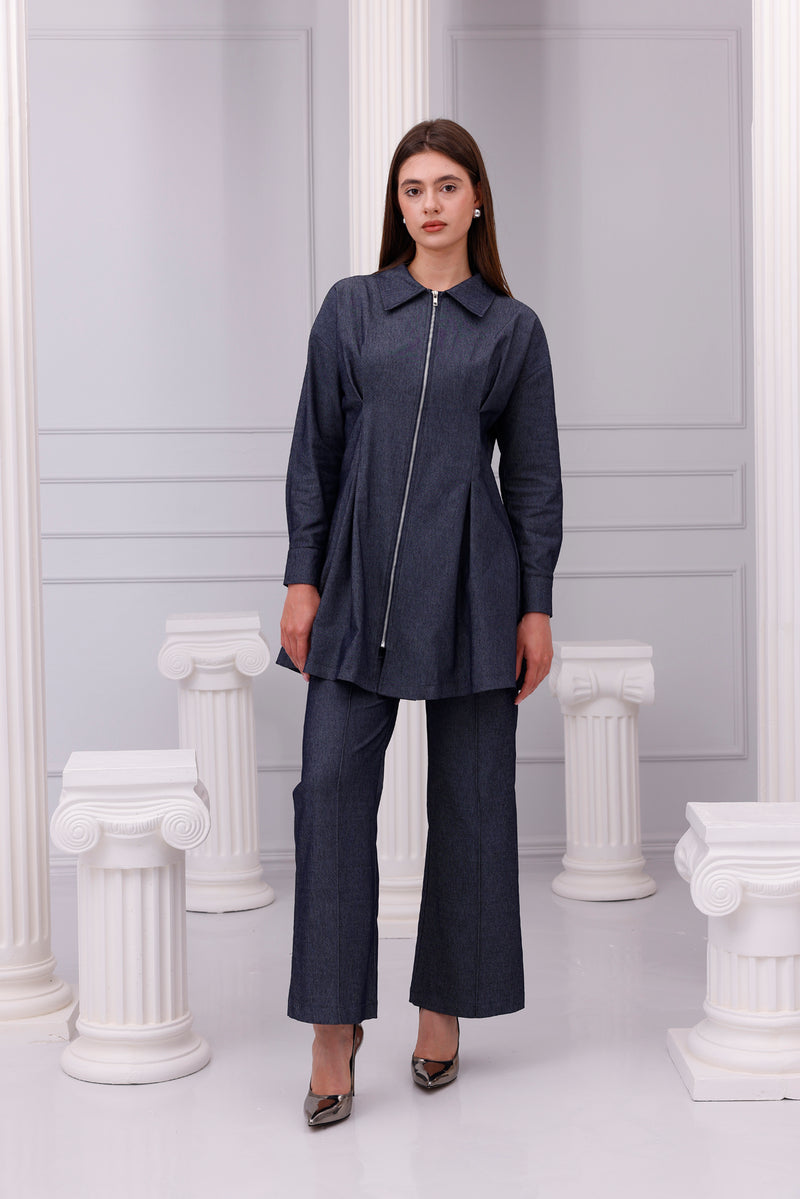 PYT Sevi Denim Set Dark Blue