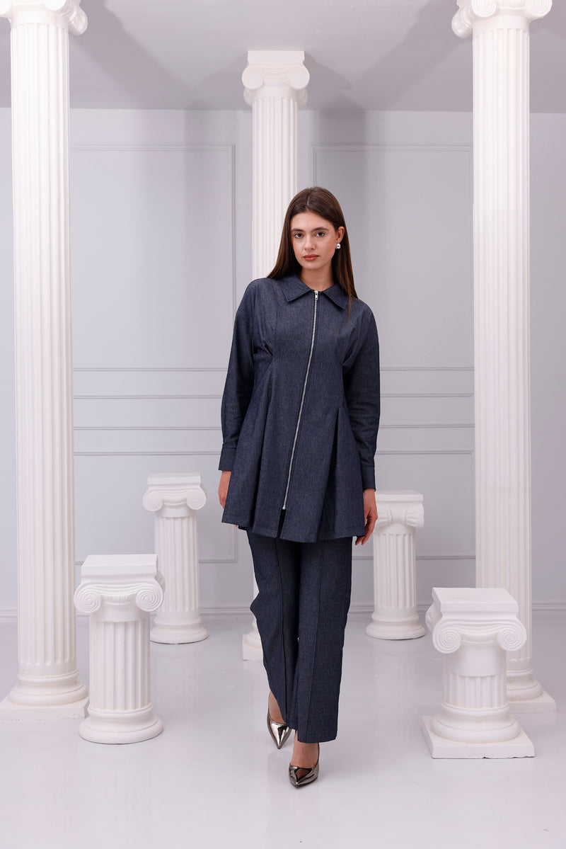 PYT Sevi Denim Set Dark Blue