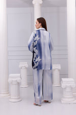 F&G 3 Pc Sateen Set Navy Blue