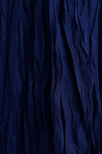 AYZ Sawyer Wrinkle Skirt Navy Blue