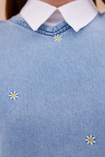 AYZ Nyla 3 Pc Denim Set Blue