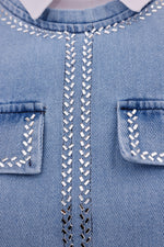 AYZ Lola 3 Pc Denim Set Blue
