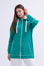 SCL White Biding Tracksuit Green