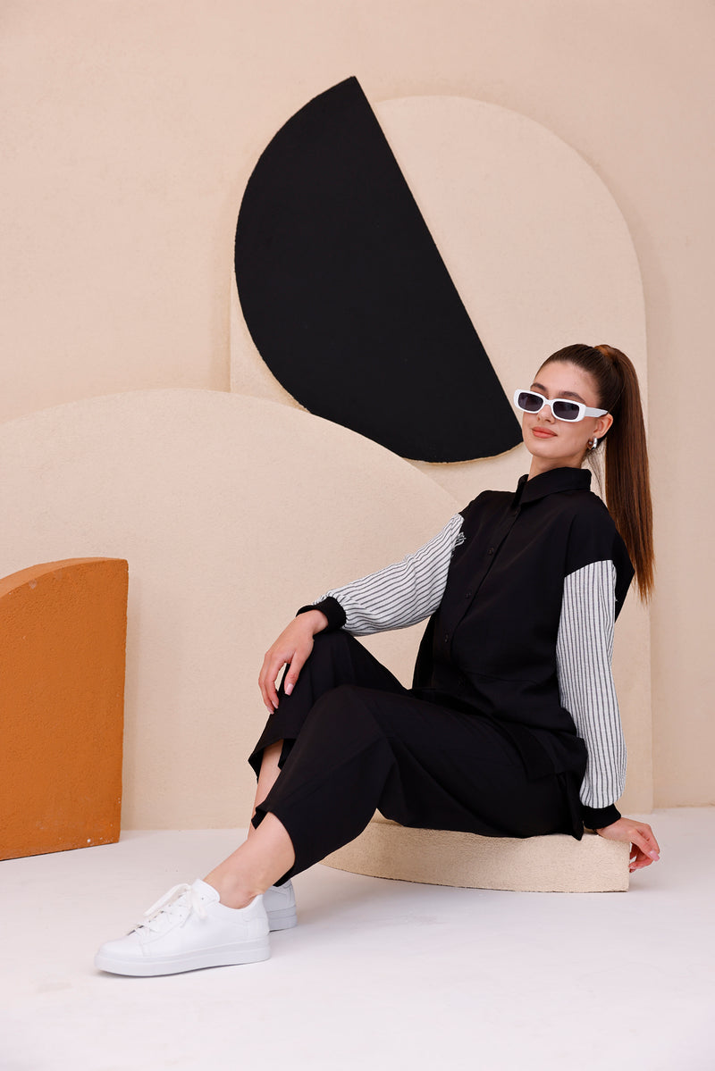 AYZ Poppy Rose Set Black