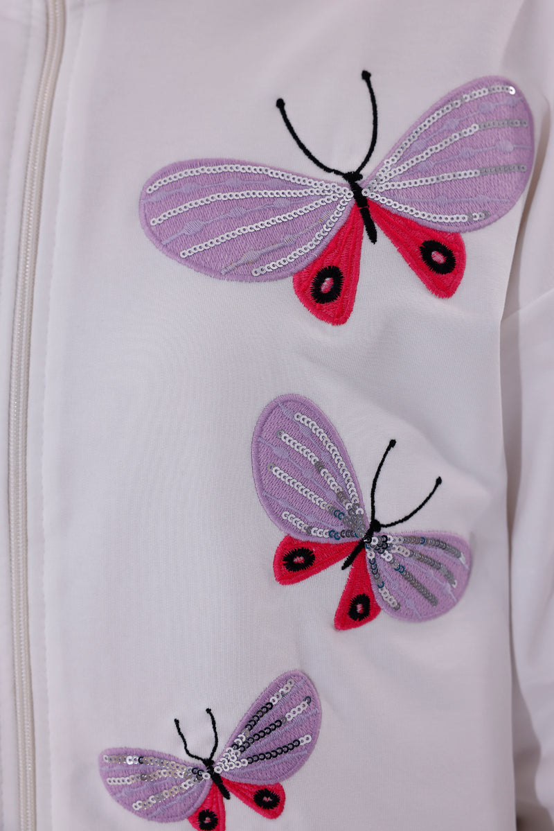SCL Butterflies Tracksuit Lilac