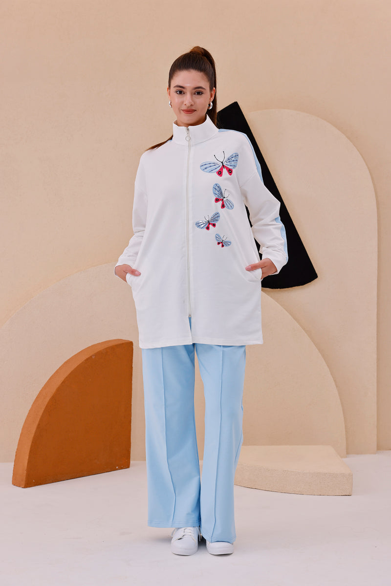 SCL Butterflies Tracksuit Blue