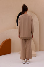 SCL V Stones Tracksuit Camel
