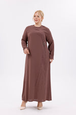 O&F Zennur Dress Dried Rose