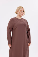 O&F Zennur Dress Dried Rose
