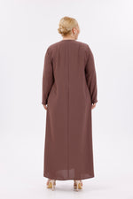 O&F Zennur Dress Dried Rose