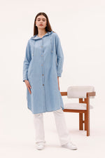 BRT Soft Denim Cape Blue