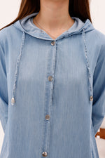 BRT Soft Denim Cape Blue