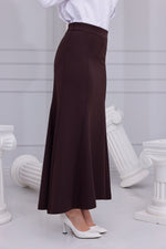 SZ Lena Triangle Pieces Skirt Brown